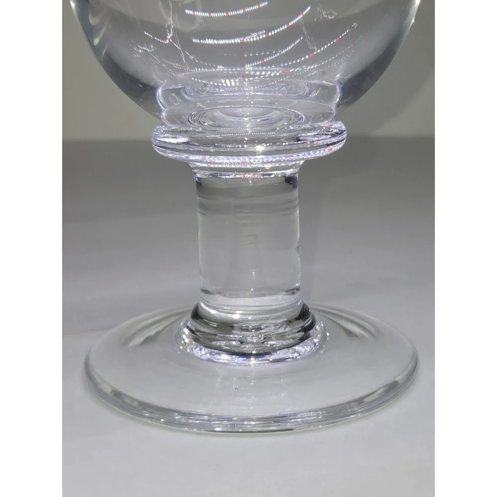 Simon Pearce Essex Water Goblet Glass 6.5